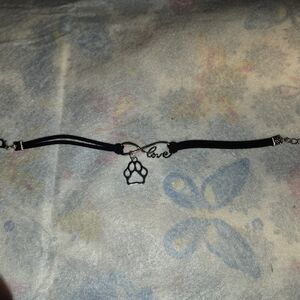 Source Unknown Black Infinity Love Bracelet